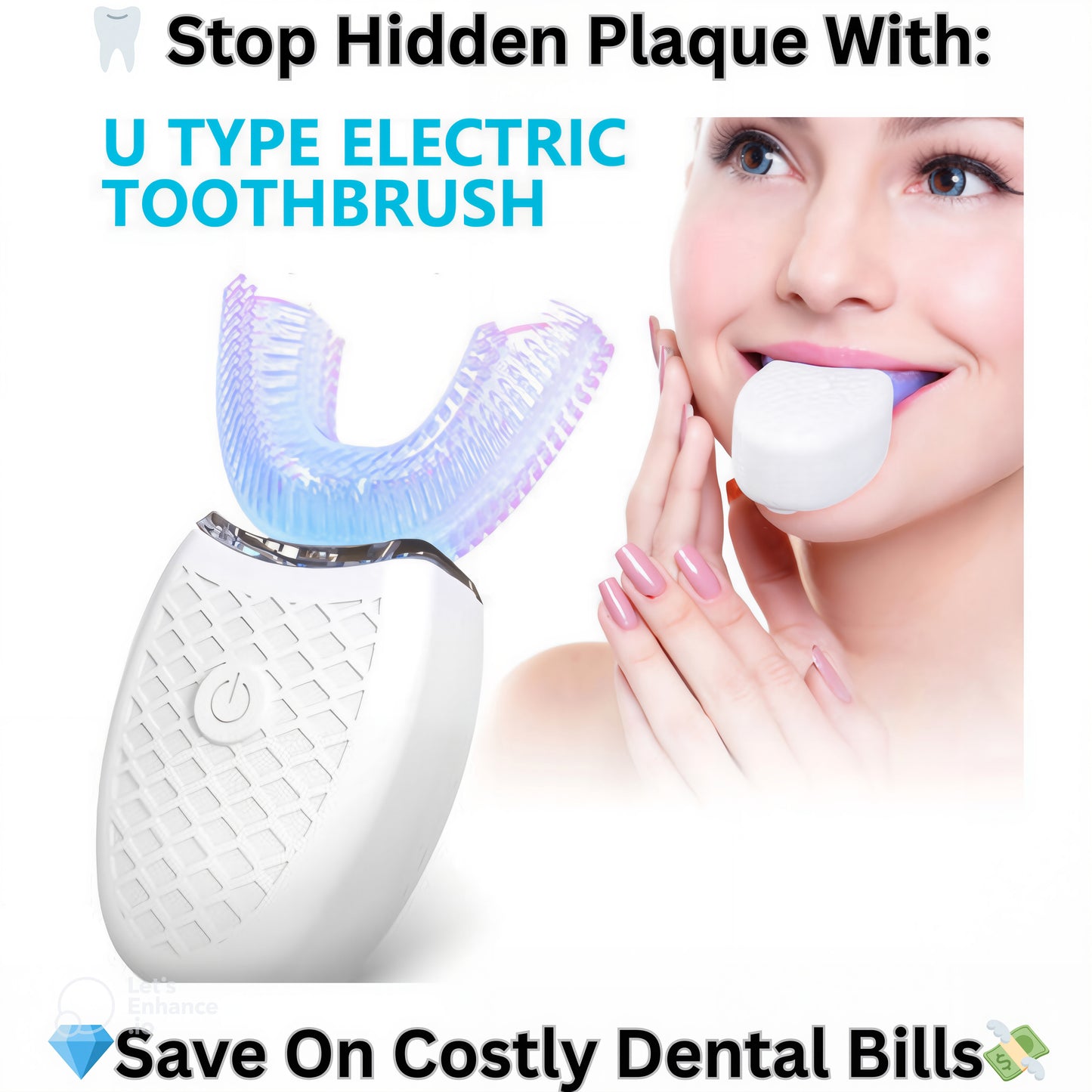 Ultrasonic 360° Whitening Toothbrush - 50% OFF SALE Today Only