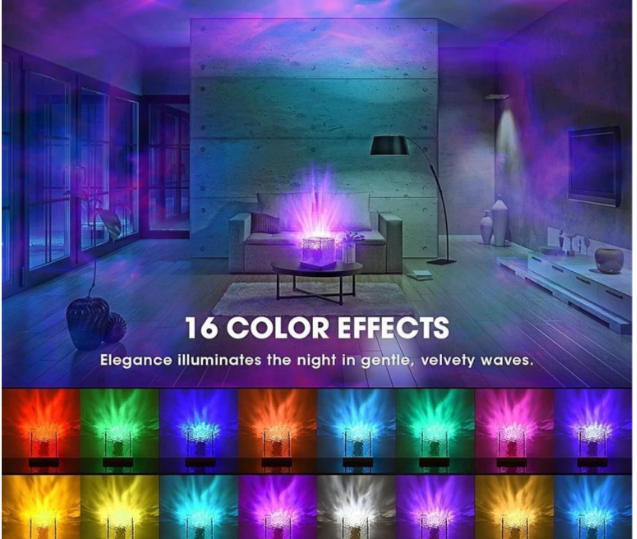 16-Color Ocean Waves Projector Lamp - 50% OFF SALE Today Only