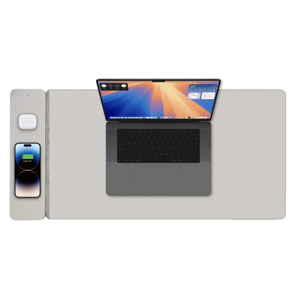Dual-Sided Wireless Charging Desk Mat - 50% OFF SALE Today Only